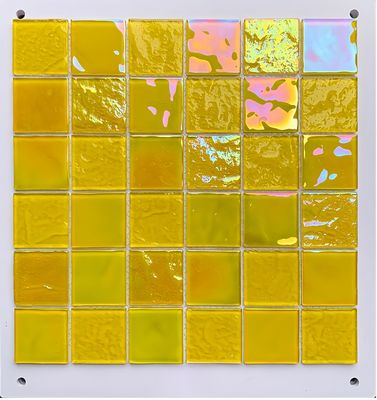 Ανθεκτικό στα οξέα και τα αντιβακτηρίδια γυαλί κρυστάλλου πισίνα Μοζαϊκό πλακάκι σε μπλε