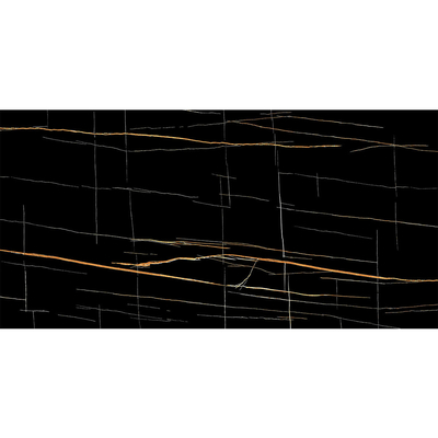 600x600mm Μαύρο και λευκό Έξαγωνο Κεραμίδια Υπογείου Πορσελάνη Μαρμάρινη πέτρα Απομίμηση υφή