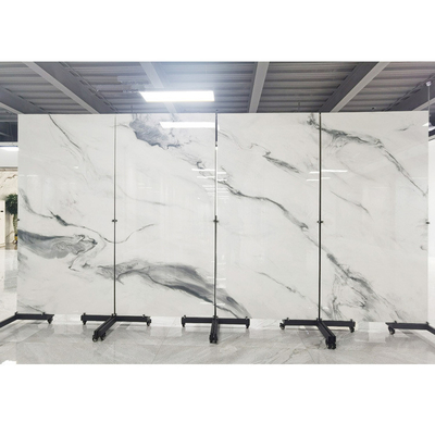 Σύγχρονο και κλασικό στυλ 1200x2400 Λευκό Carrara Μαρμάρινο πλακίδιο πορσελάνης για σπίτια