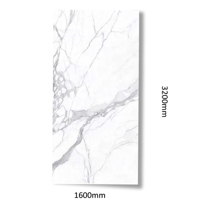 1600x3200mm Μαρμάρινα πλακάκια πάτωμα με τούβλο τοίχος μίμηση υφή εξαιρετικά μεγάλο μέγεθος
