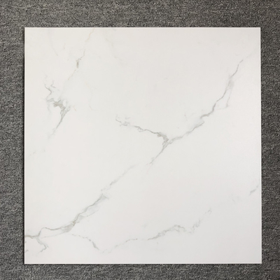 Μηχανική Κρυστάλλινη Λίθος Λευκή Bianco Carrara Γκρέι Foshan Μαρμάρινο 24x24 Αγορά Mirror Tile