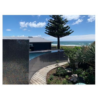 48x48mm ιριδιστικό ασημένιο γυαλί μωσαϊκό καθρέφτη πλακάκι για πισίνα μπλε γυαλί πλακάκια