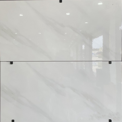 Foshan 300x600 mm λευκά γυαλισμένα κεραμικά τοίχωμα του μπάνιου πλακάκια Inkjet εκτύπωση γυαλιστερή