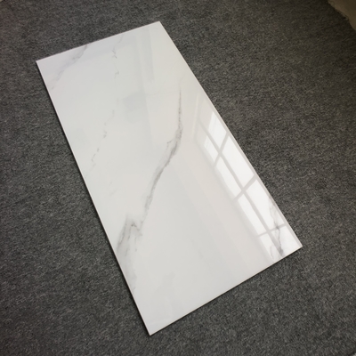 Τεχνική Γυαλισμένα πλακάκια 1200x600mm Ελαφρώς γκρι κεραμικά πλακάκια γυαλισμένο πορσελάνινο δάπεδο