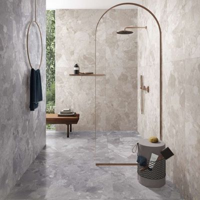 600x1200mm Terrazo Porcelanico 20mm Γυαλισμένα 6mm γυαλισμένα πλακάκια για βίλα ή ξενοδοχείο