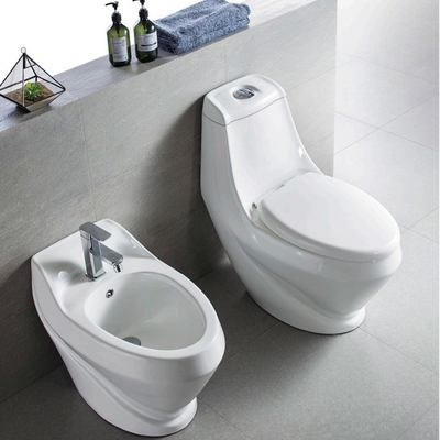 Μπροστά αυτόματο τοίχωμα κρεμασμένο bidet τουαλέτα με εξαρτήματα Flush σωλήνα Συστατικό 730x425x810mm